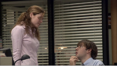  Jim and Pam in The Alliance