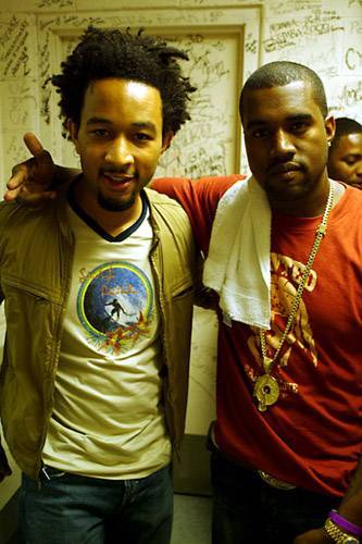  Kanye West and John Legend