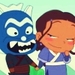 Katara and Blue Spirit Chibi - avatar-the-last-airbender icon
