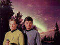 star-trek - Kirk & Bones wallpaper