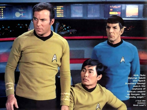  Kirk, Sulu and Spock