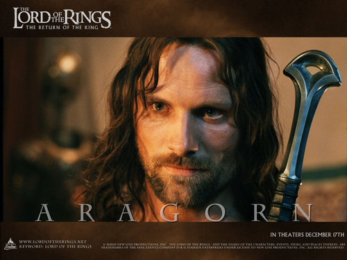  Aragorn - LOTR karatasi la kupamba ukuta