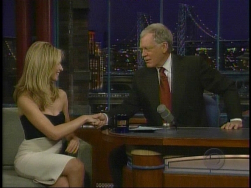  Late 表示する w/ David Letterman