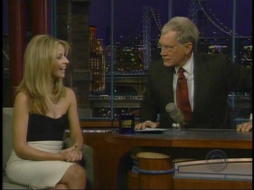  Late প্রদর্শনী w/ David Letterman