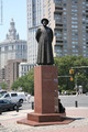 Lin Ze Xu Statue in Chinatown - new-york photo