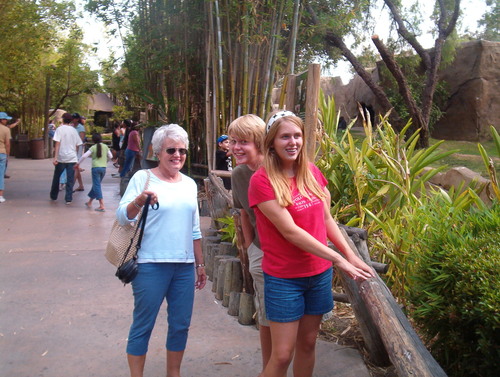 Lindsey at the San Diego Zoo