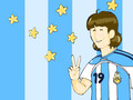 Lionel Messi - soccer fan art