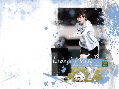  Lionel Messi kertas dinding