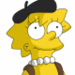 Lisa as a student college - lisa-simpson icon