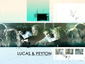 Lucas & Peyton - one-tree-hill wallpaper