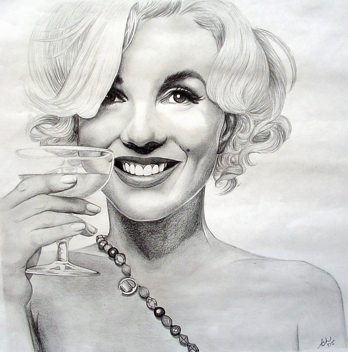Fan Art of Marilyn for fans of Marilyn Monroe. 