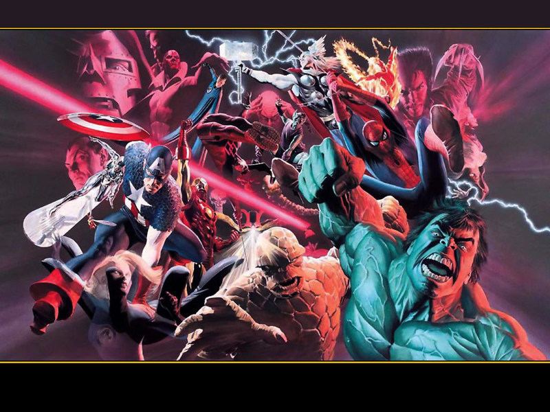 marvel heroes wallpaper. Marvel Heroes