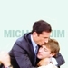 Michael and Jim Hug - the-office icon