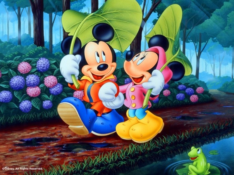 baby mickey wallpaper. Mickey and Minnie - Disney .