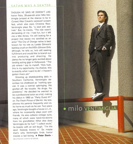  Milo from Magazines