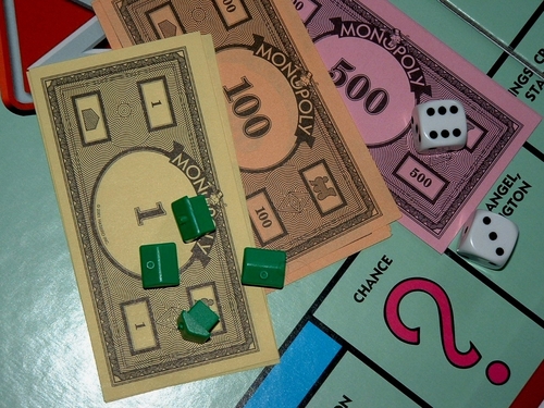  Monopoly Money achtergrond
