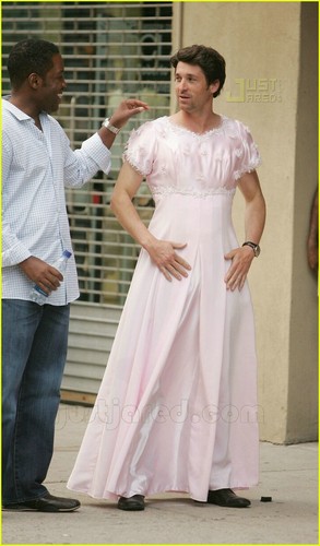  Patrick Dempsey in a dress