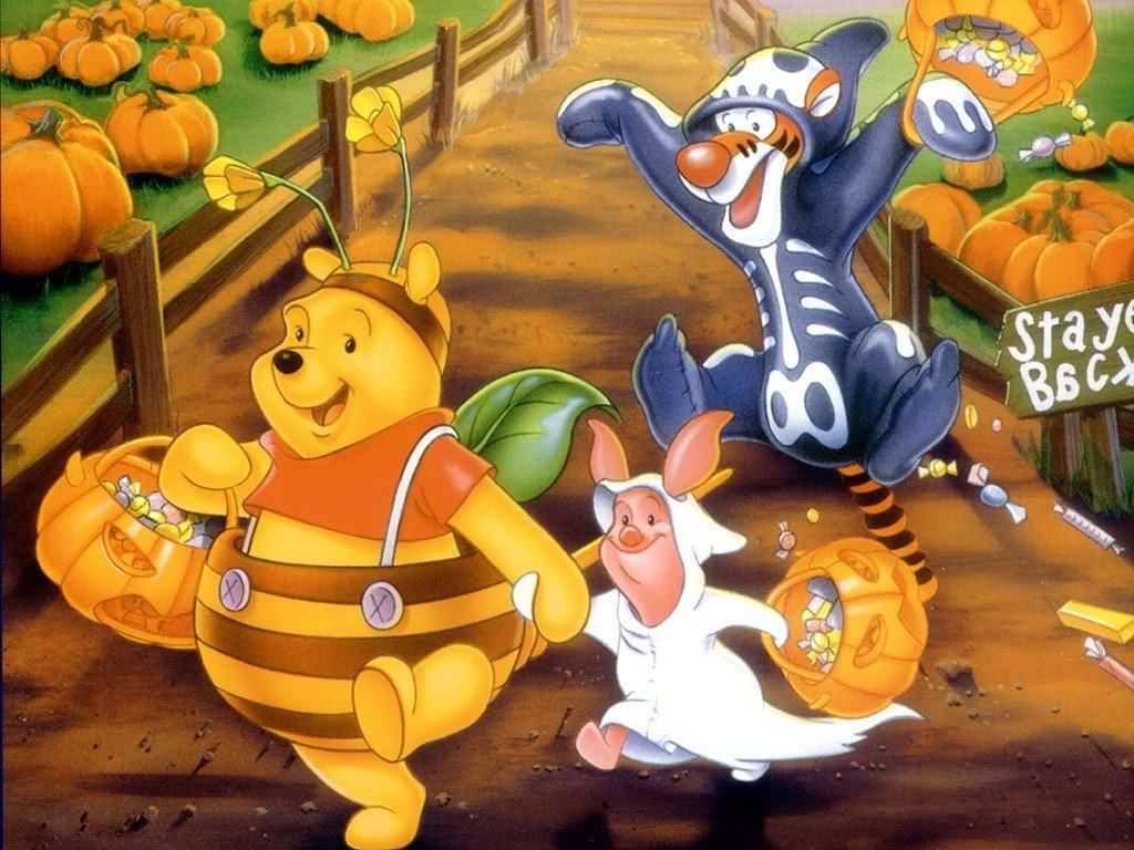 شخصيات ديزني ميكي, ميمي PoOh Pooh-Halloween-hallo
