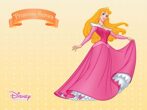  Walt ডিজনি দেওয়ালপত্র - Princess Aurora