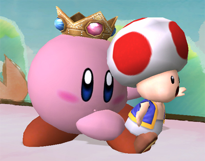  Princess peach, pichi Kirby