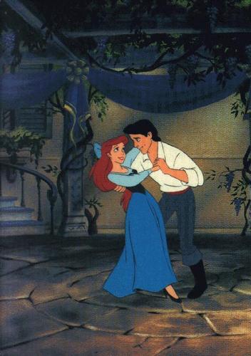  Walt डिज़्नी Screencaps - Princess Ariel & Prince Eric