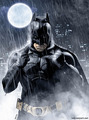 Rainy Knight - batman fan art