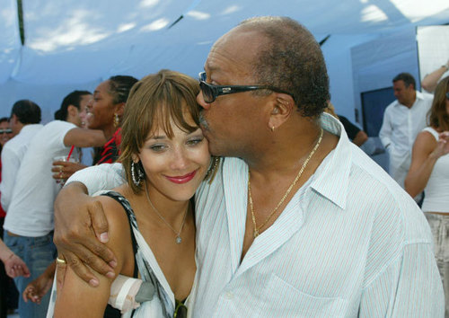Rashida & Dad Quincy Jones