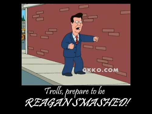  Reagan Smash karatasi la kupamba ukuta