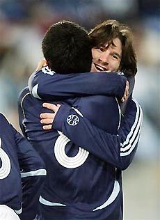  Riquelme and Messi