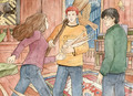 Ron and Hermione - romione fan art