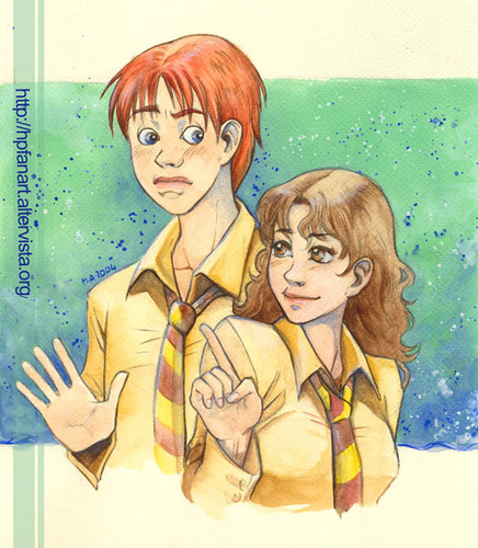  Ron and Hermione