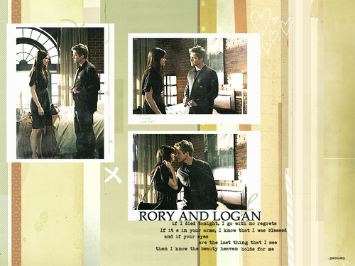  Rory & Logan वॉलपेपर