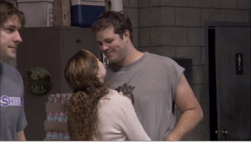  Roy and Pam in basketball, basket-ball