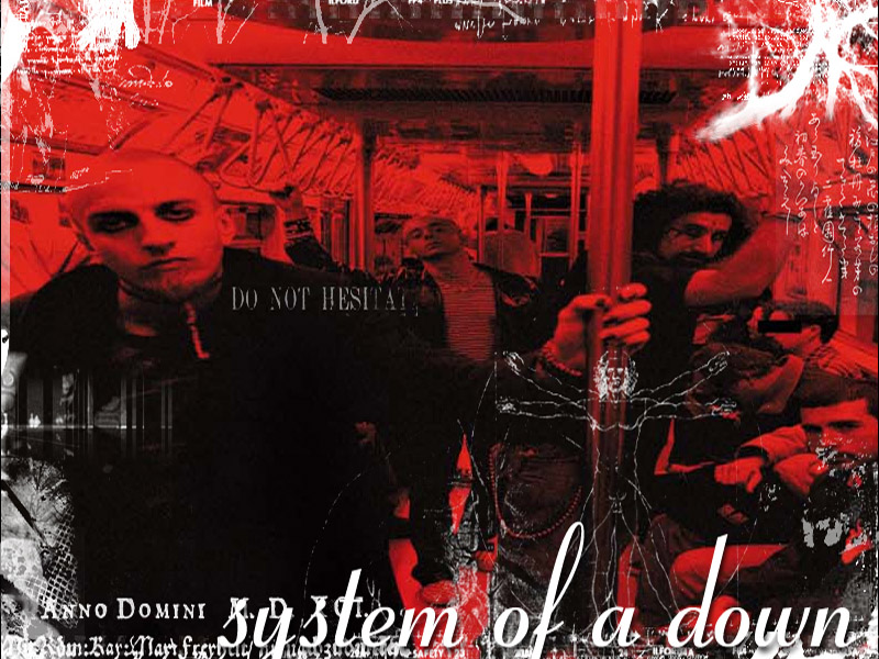 SOAD wallpaper - System of a Down 800x600