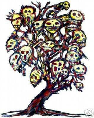  Skull درخت