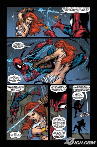  Spider-Man/Red Sonja 2 पूर्व दर्शन