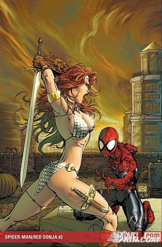  Spider-Man/Red Sonja 2 prebiyu