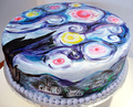 Starry Night Cake - fine-art photo