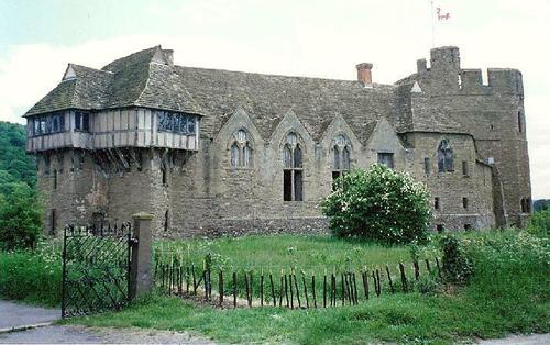  Stokesay kastil, castle