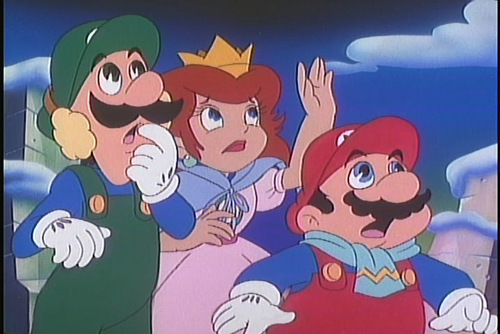  Super Mario Bros. Super 显示