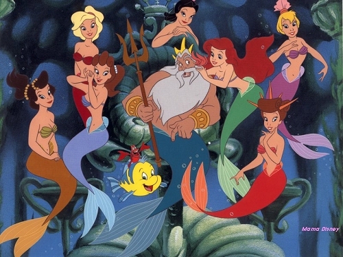 Walt 迪士尼 图片 - The Little Mermaid