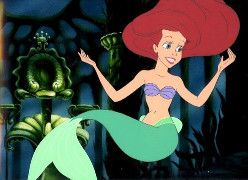  Walt 디즈니 Production Cels - Princess Ariel