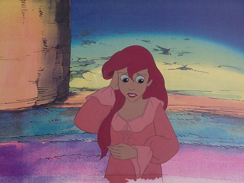  Walt 디즈니 Prodoction Cels - Princess Ariel