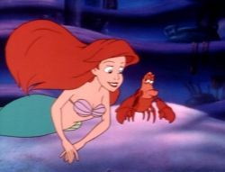  Walt डिज़्नी Screencaps - Princess Ariel & Sebastian