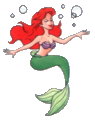 Walt Disney Clip Art - Princess Ariel - the-little-mermaid photo