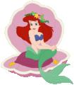 Walt Disney Clip Art - Princess Ariel - the-little-mermaid photo