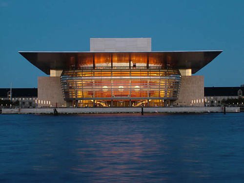 The opera house in Copenhagen