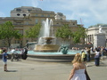 Trafalgar Square Fountain - london photo