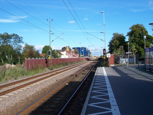 Train tracks in Sweden