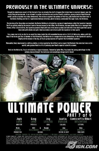  Ultimate Power #7 Предварительный просмотр